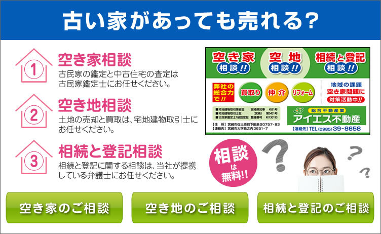 空き家相談